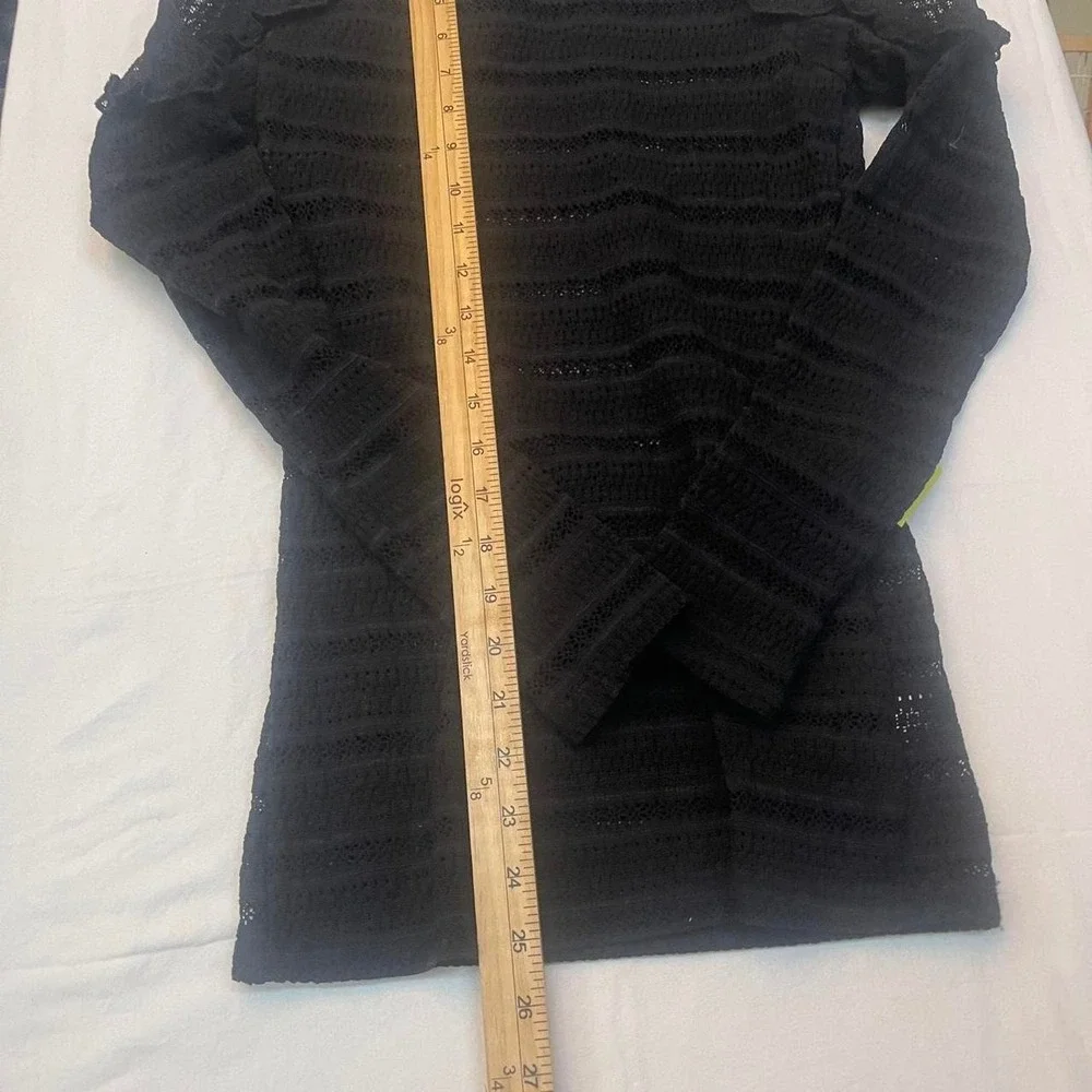Lace long sleeve‎ nightcap top